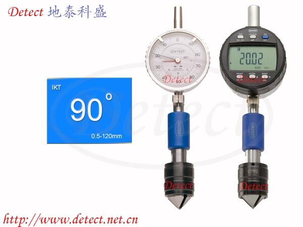 德國diatest90度內錐孔測量儀IKT 90度錐孔端面直徑測量儀