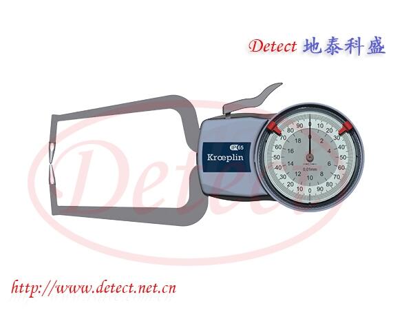 kroeplin帶表外卡規(guī) D220 K220 0-20mm 德國高精度外卡鉗