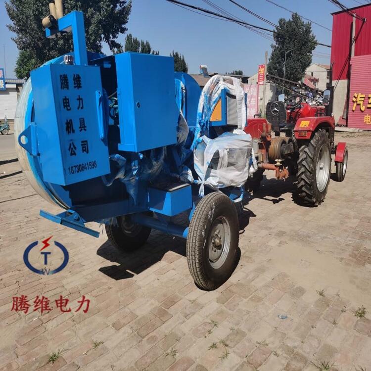開遠市 單橋拖掛式張力機3噸 4噸液壓張力機報價 液壓制動張力機參數(shù)