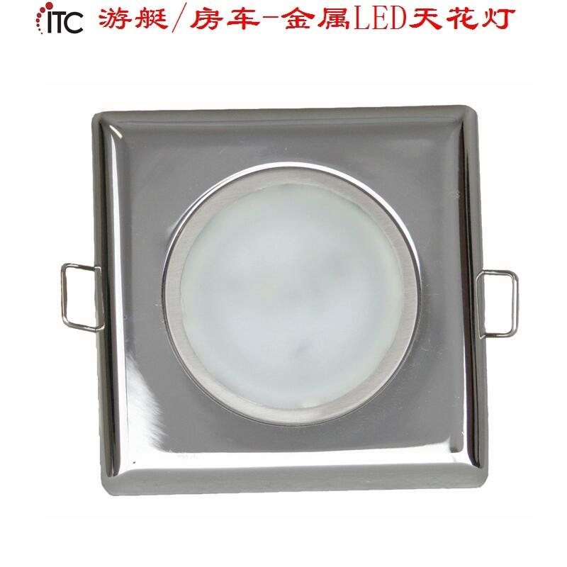 改裝游艇燈房車(chē)燈,LED燈,方形天花燈,低壓裝飾燈,室內(nèi)吸頂燈