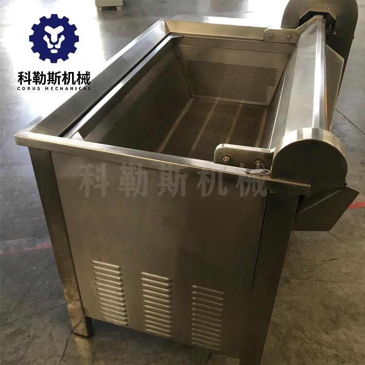 方形電加熱油炸機 廠家供應油水分離薯片油炸機