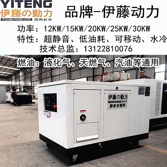 停電自啟動(dòng)15KW天然氣發(fā)電機(jī)