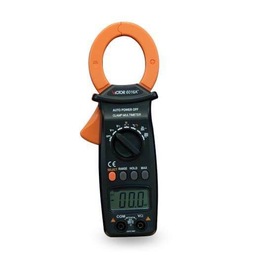 勝利數(shù)字鉗形表VC6016A+(交流600A)鉗形萬(wàn)能表帶測(cè)電容溫度功能 多用表