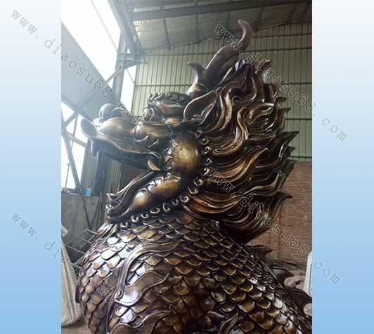 銅獅子鑄造-大型銅獅子-盛鼎