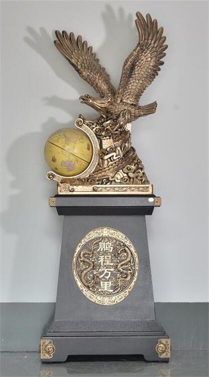 銅大鼎 落地擺件 銅擺件 鵬程萬里 送企業(yè)禮品賀禮佳選