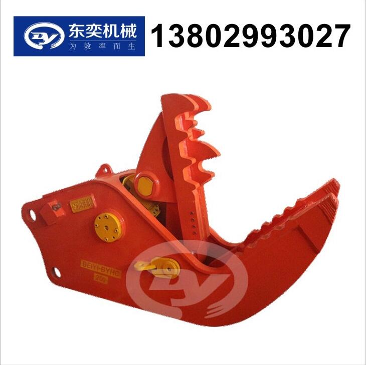 靜音破拆液壓鉗 多功能挖機(jī)液壓鉗 液壓碎石鉗