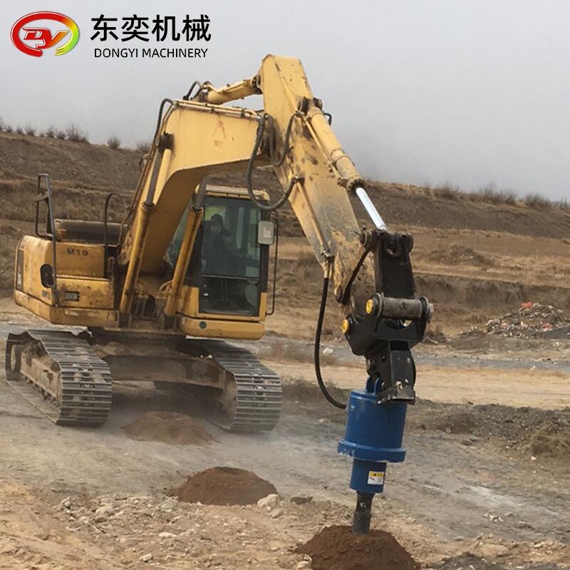 挖掘機(jī)挖樹坑機(jī) 泥土鉆孔機(jī) 挖掘機(jī)改液壓鉆機(jī)