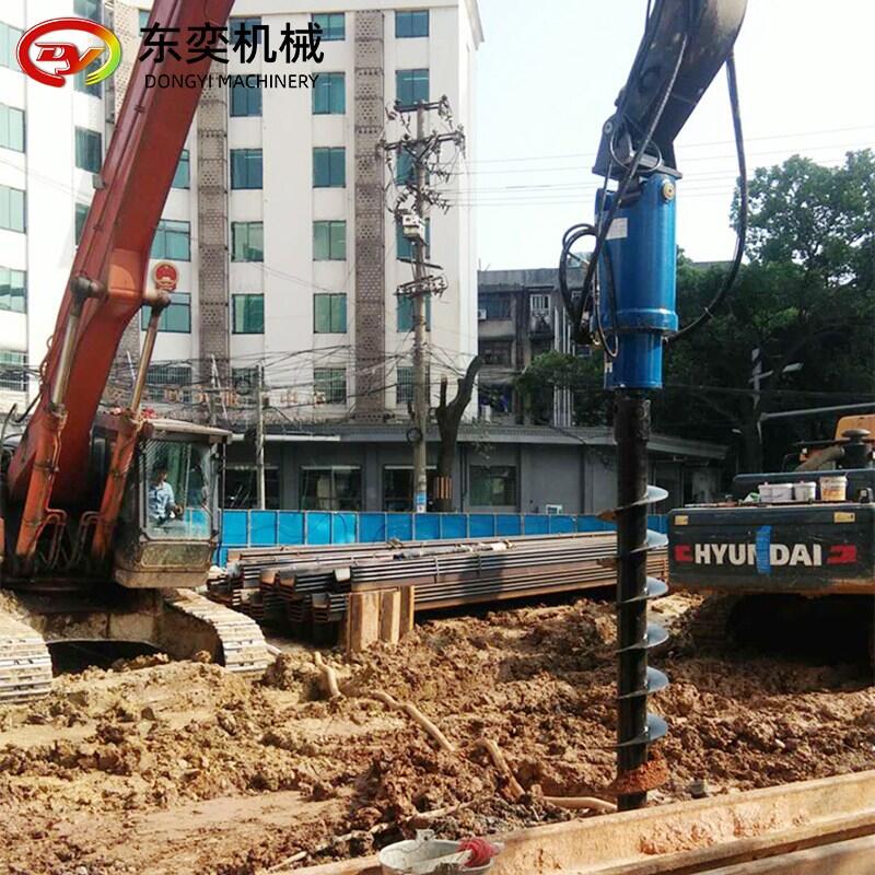 改裝鉆機(jī) 挖機(jī)鉆孔機(jī) 泥土鉆孔機(jī) 60螺旋鉆機(jī)