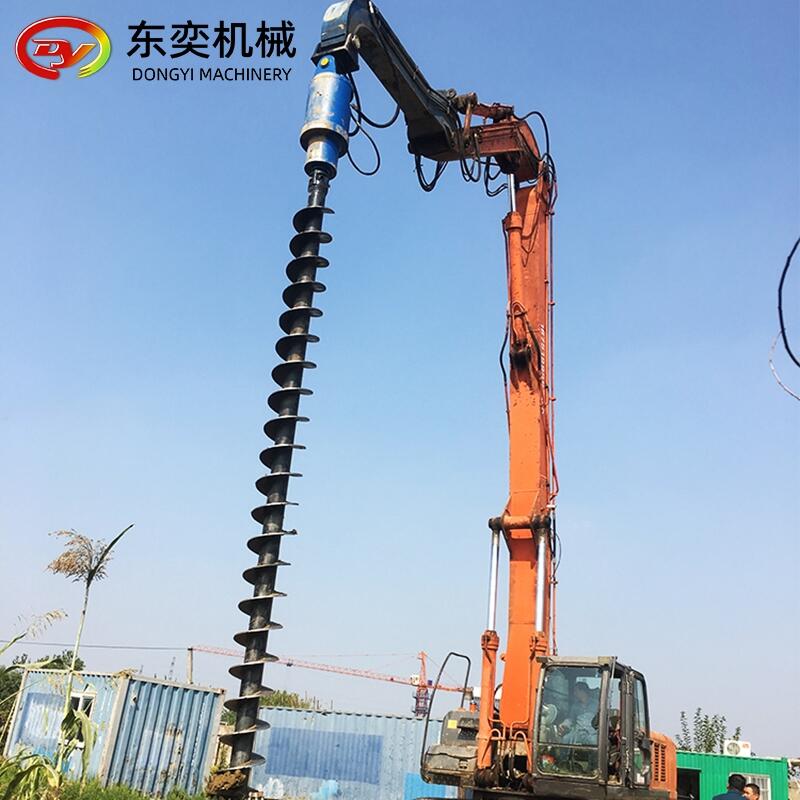 鉆機(jī)合金鉆頭 挖掘機(jī)動力頭廠家 種樹打洞機(jī)