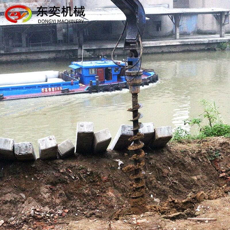 液壓引孔機(jī) 挖掘機(jī)螺旋鉆孔 樁工鉆孔樁