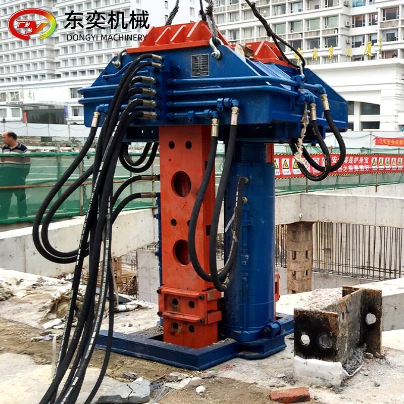 SWM工法樁型鋼拔樁機 三軸攪拌機拔樁機
