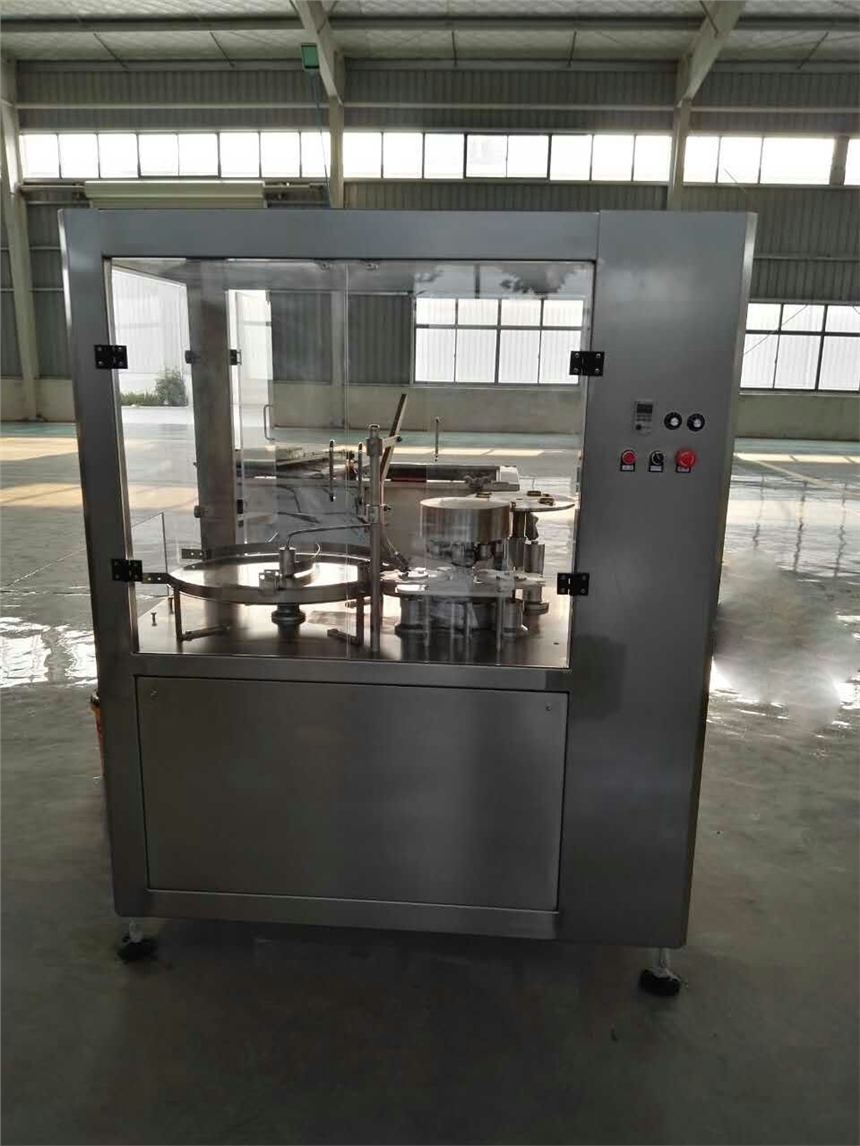 全自動(dòng)西林瓶封口軋蓋機(jī)壓蓋機(jī)