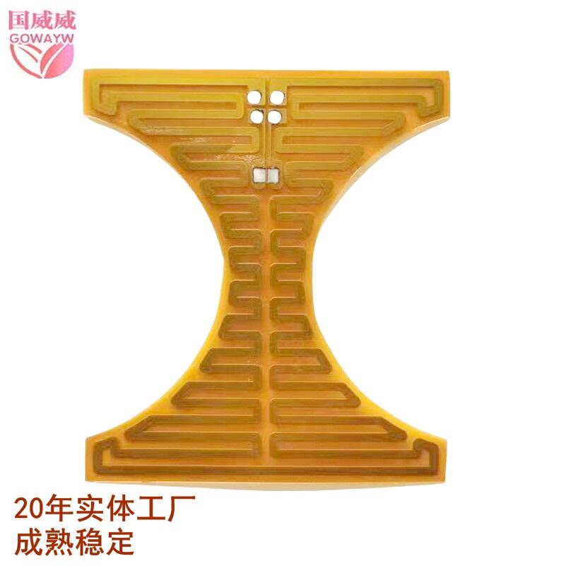 PI加熱膜，按摩器加熱膜，美發(fā)梳加熱片