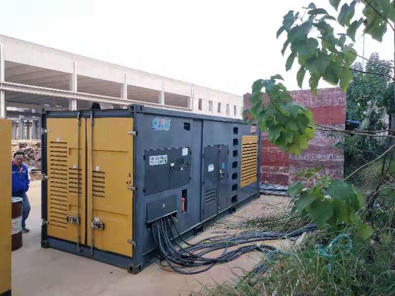 山東菏澤大型發(fā)電機租賃公司