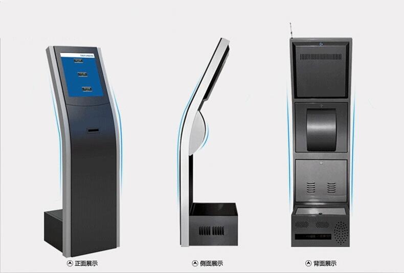 廠家直銷17寸無(wú)線排隊(duì)機(jī)叫號(hào)機(jī)取號(hào)機(jī)拿票機(jī)銀行醫(yī)院分診管理系統(tǒng)