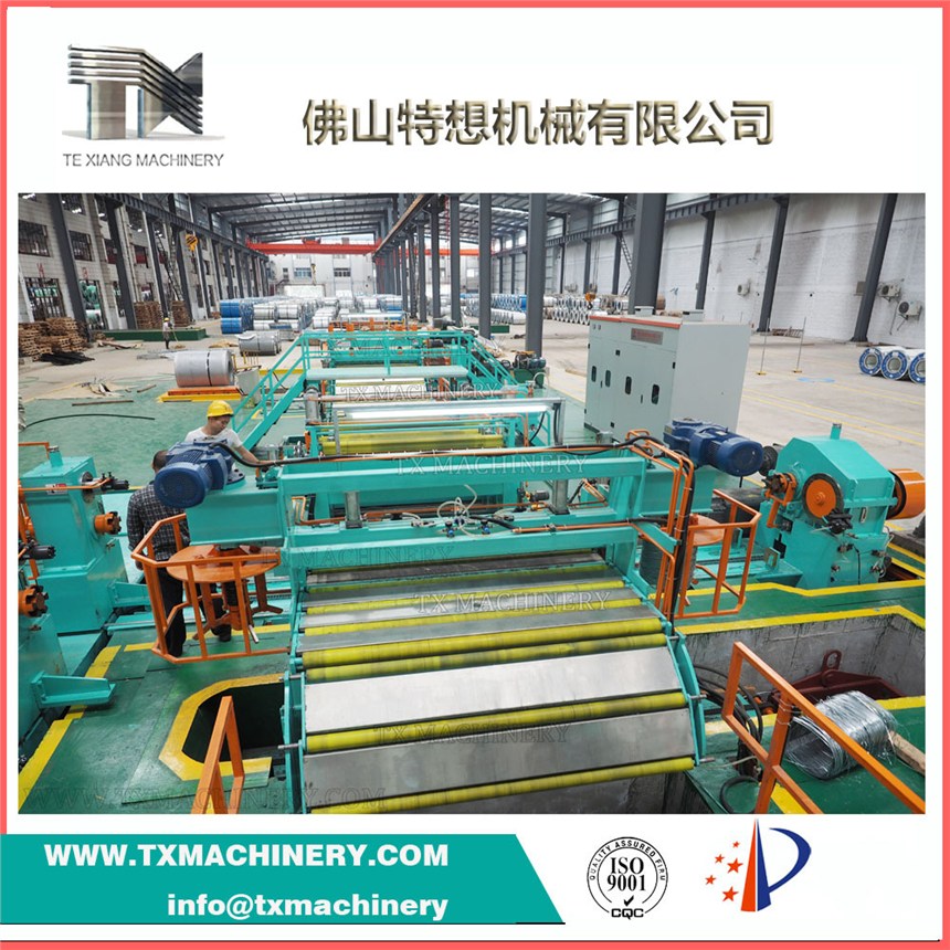 分條機(jī) 縱剪線(xiàn) 鋼板自動(dòng)分條機(jī) 縱剪分條設(shè)備 雙刀座分條機(jī)