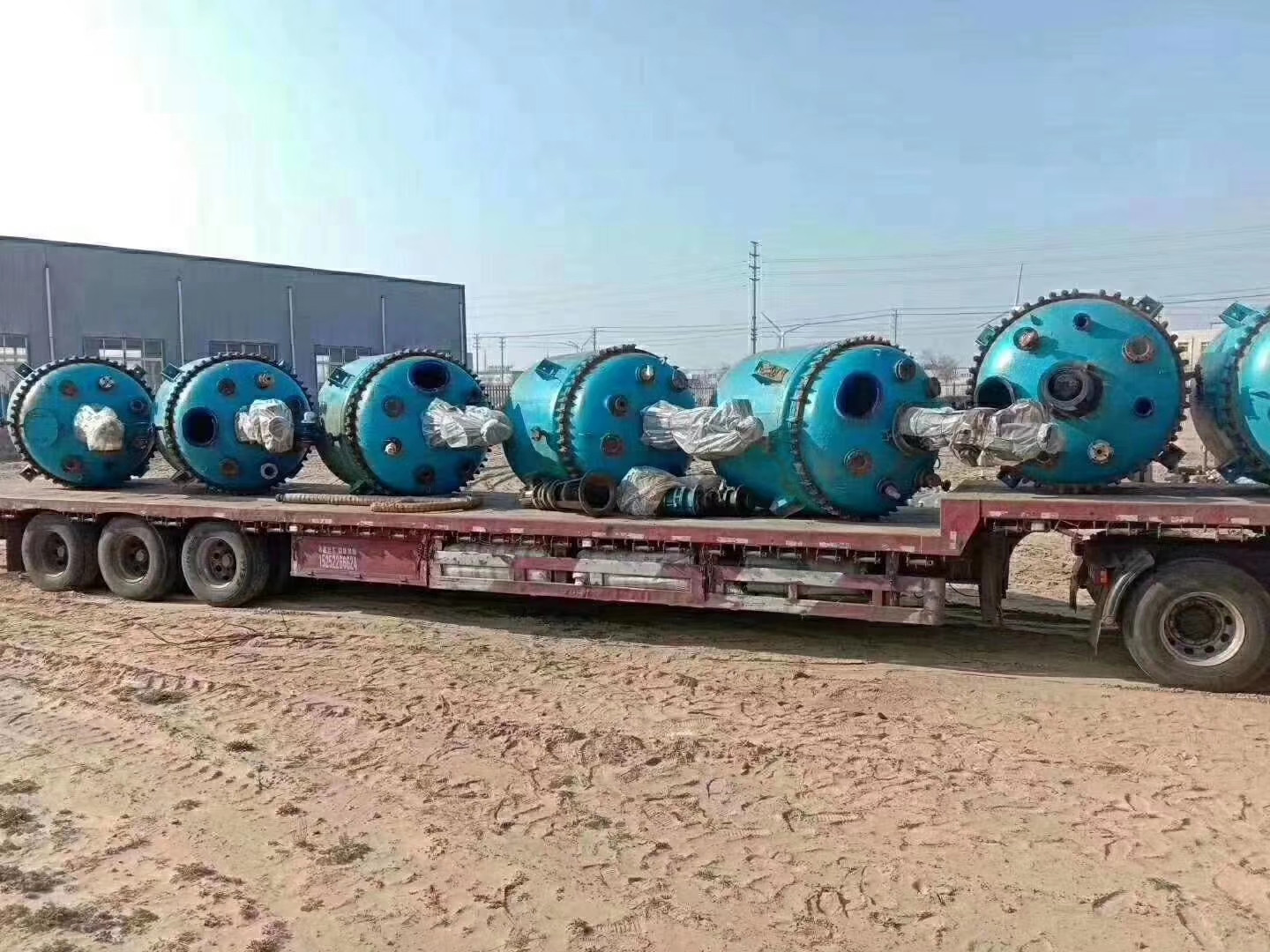 二手5立方搪瓷反應釜,定西10噸搪瓷反應釜加工價格