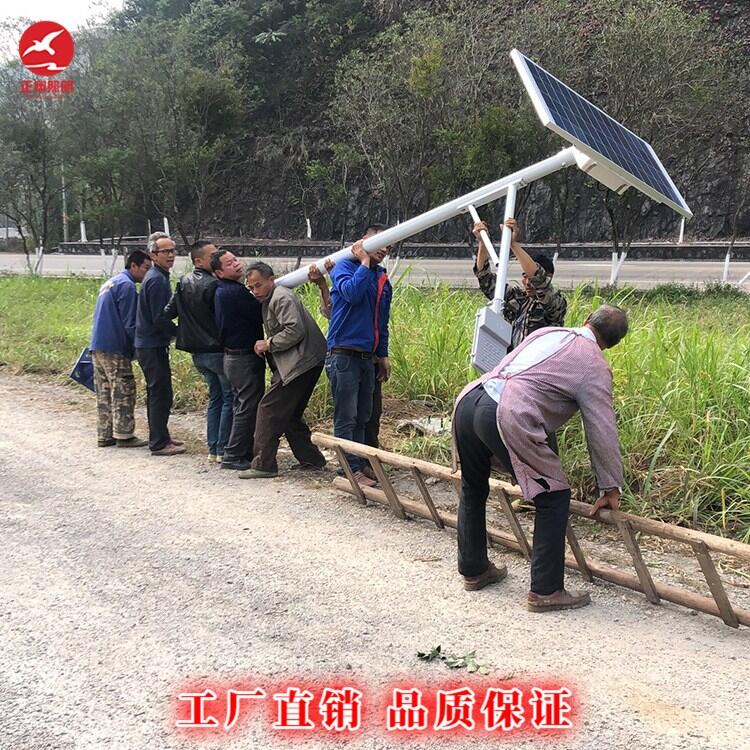太陽(yáng)能路燈不受電力短缺的限制