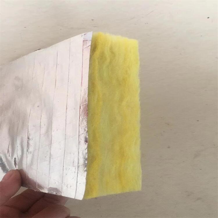 湖南常德市鋁箔玻璃棉板  高密度玻璃棉板 離心玻璃棉