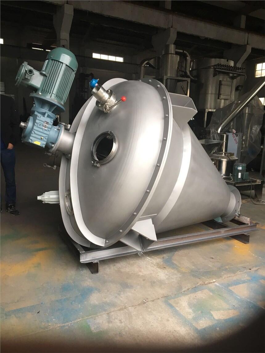 懸臂雙螺旋混合機 豬飼料高效混合機 化工原料產品立式錐形混合機