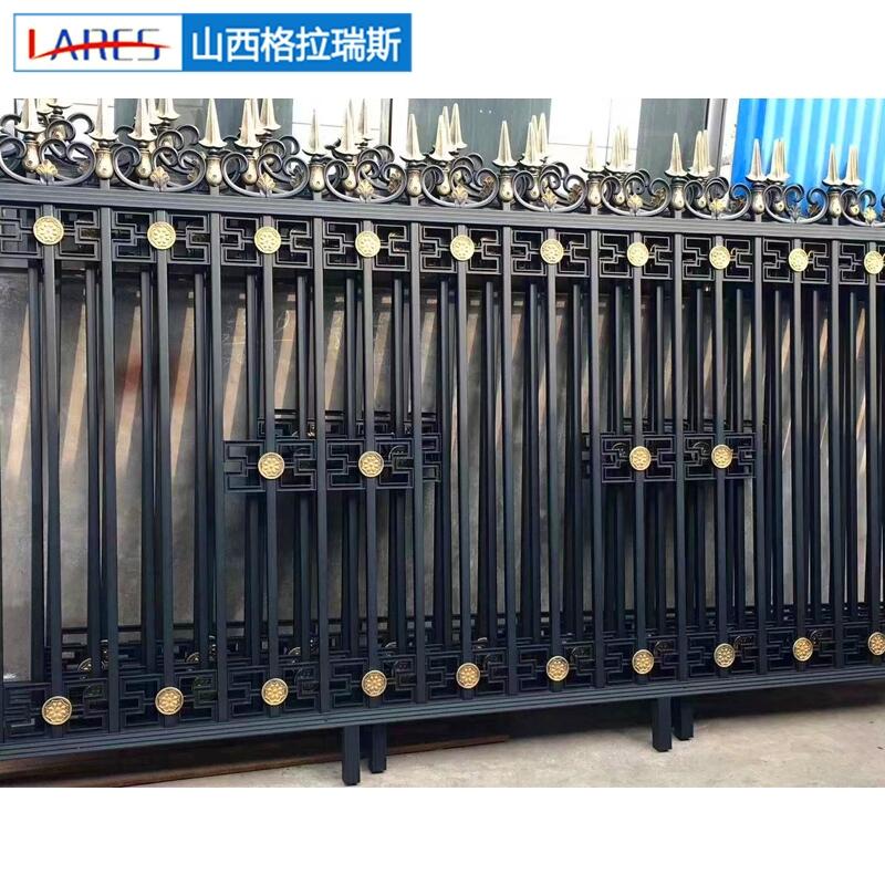山西呂梁庭院鋁合金護(hù)欄鋁藝護(hù)欄圍欄別墅圍墻欄桿鋅鋼陽臺柵欄戶外