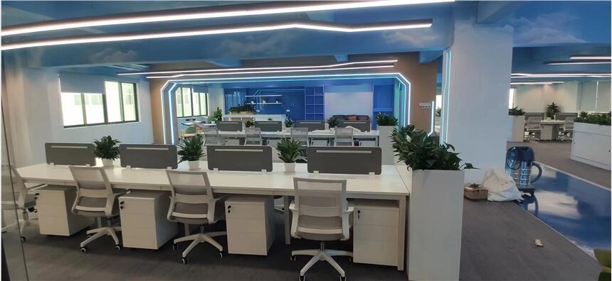 廣州歐麗-辦公室用具 辦公具業(yè)設(shè)計(jì)定制廠-職工桌定制