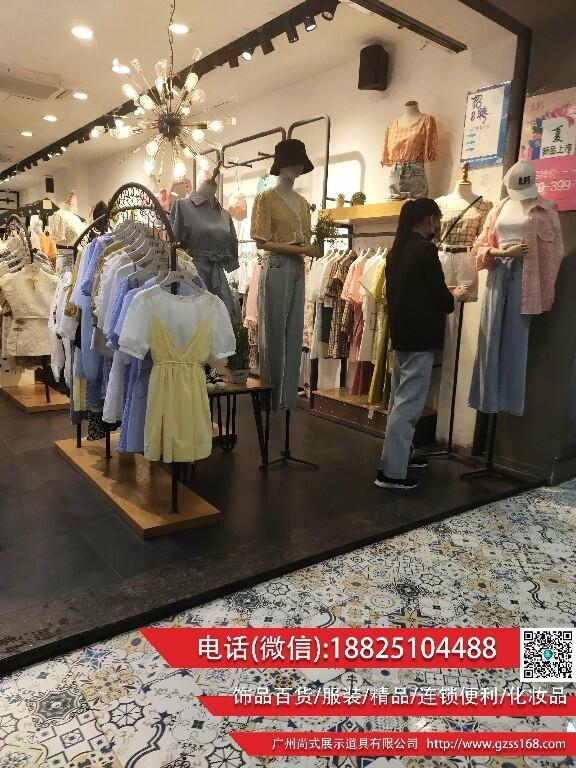 宿州卡門貨架 中島服裝貨架 兒童服裝貨架