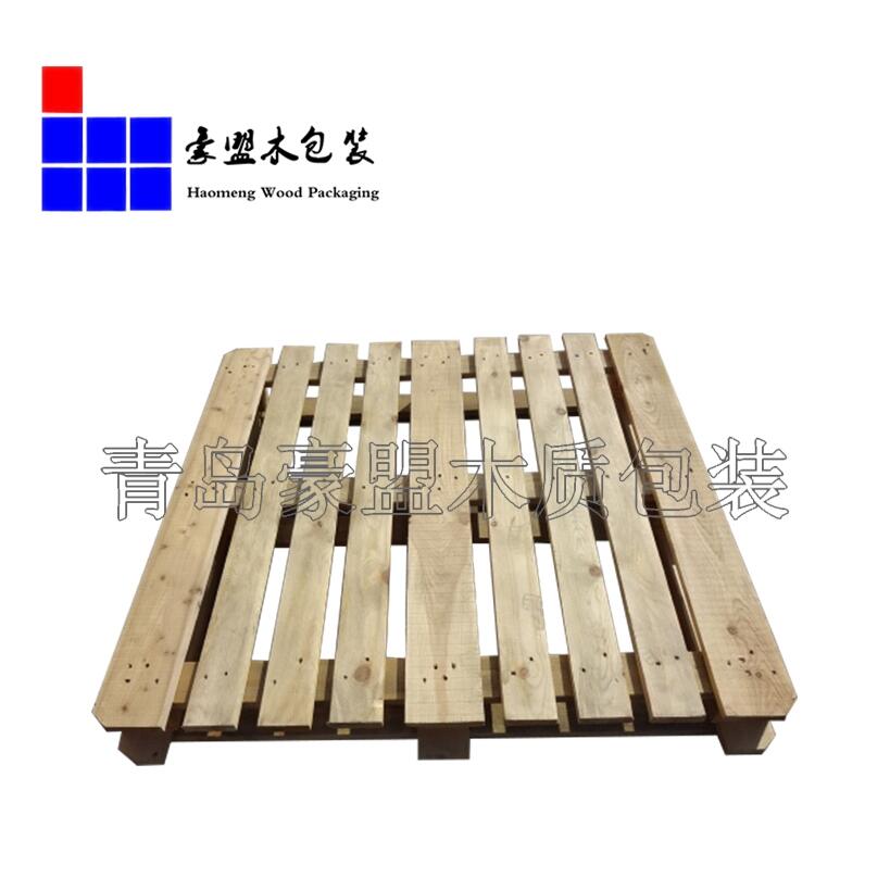 山東歐標(biāo)木頭托盤四面進(jìn)叉實(shí)力廠家定做長期供應(yīng)