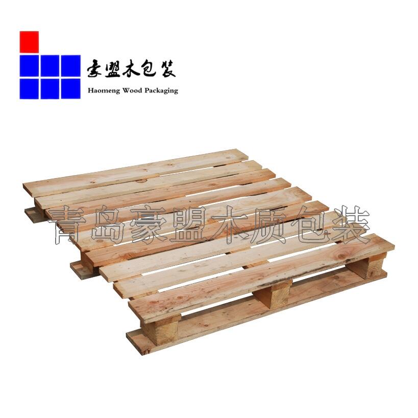 煙臺廠家直銷木卡板價格低實(shí)木堅固工廠周轉(zhuǎn)耐用