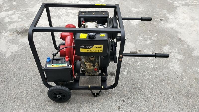 德國(guó)手電一體式啟動(dòng)柴油水泵HS30HP
