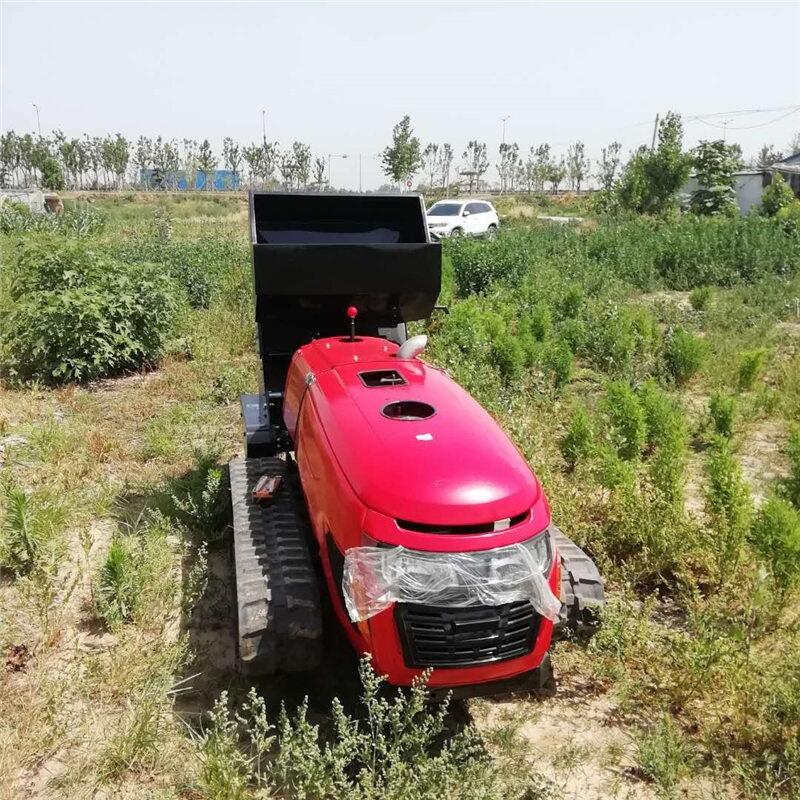 田園智能小型耕地機遙控履帶式打藥機植被養(yǎng)護(hù)