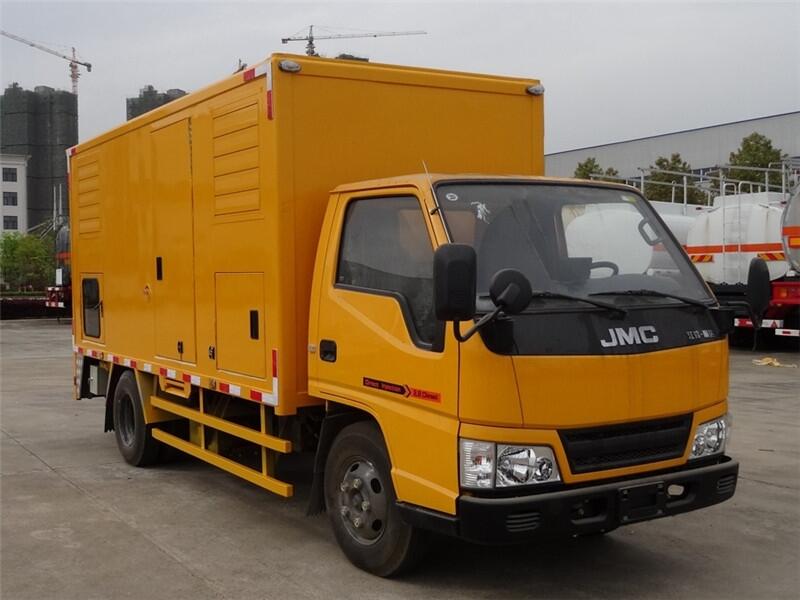 買1000kw陜汽國6移動發(fā)電車專汽之都隨州