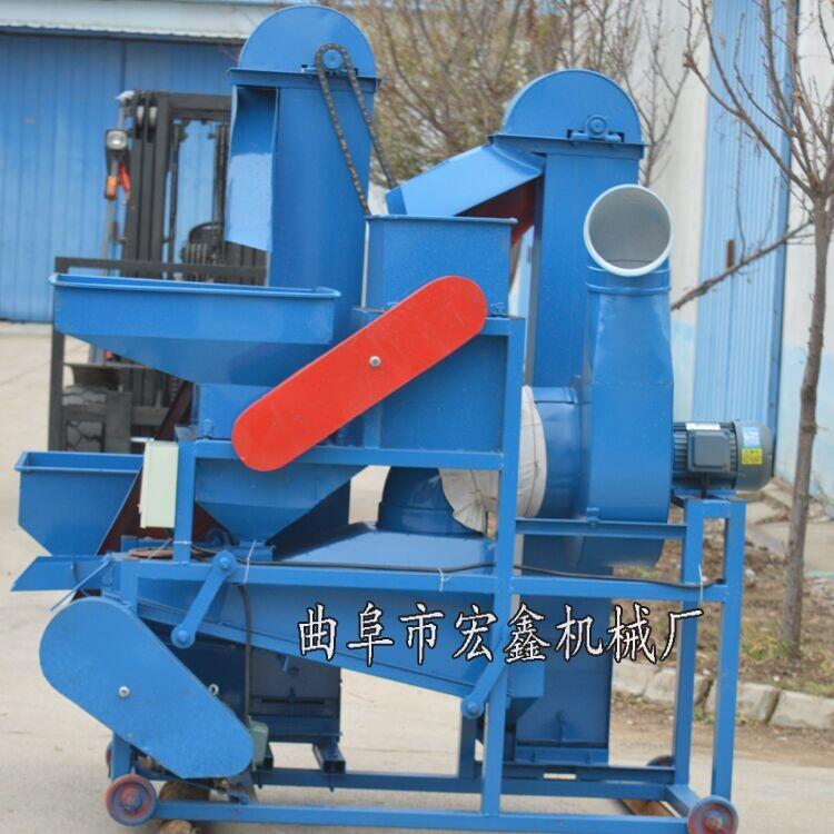 小型家用型花生脫殼機剝殼機 廠家直銷 自動上優(yōu)質(zhì)大型無塵花生種子剝殼機