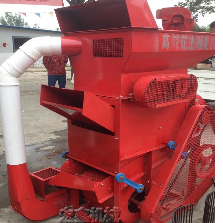 花生脫殼機(jī) 無塵電動花生剝殼機(jī) 優(yōu)質(zhì)大型無塵花生種子剝殼機(jī)