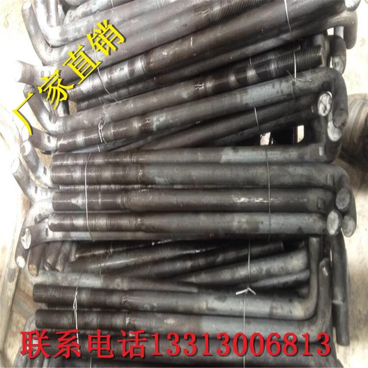 廠家高強塔吊地腳螺栓 鋼結構地腳螺絲 地腳絲直供