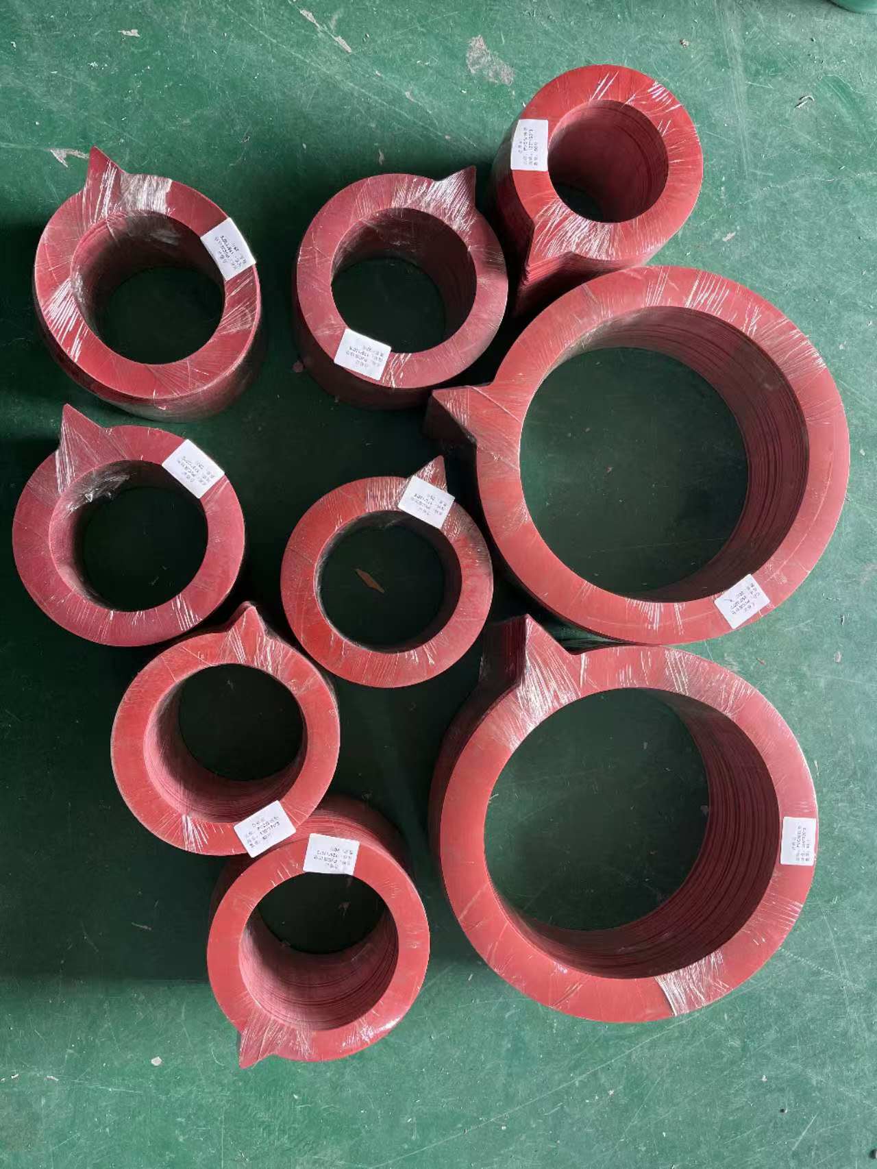強(qiáng)酸堿反應(yīng)釜法蘭連接DN300方形帶孔石棉密封墊含稅運(yùn)