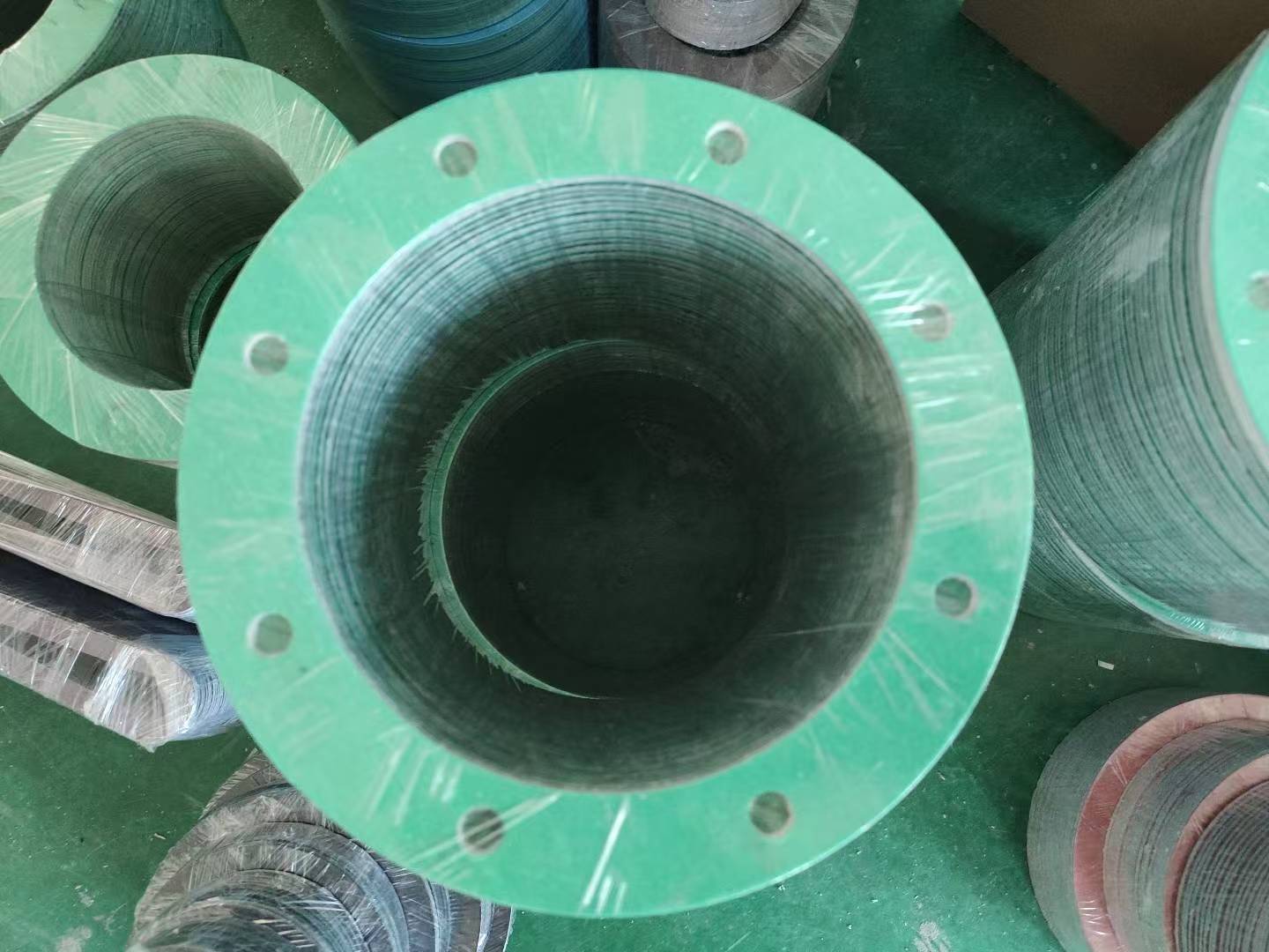 管道法蘭連接墊DN80非石棉纖維橡膠墊片免費打樣