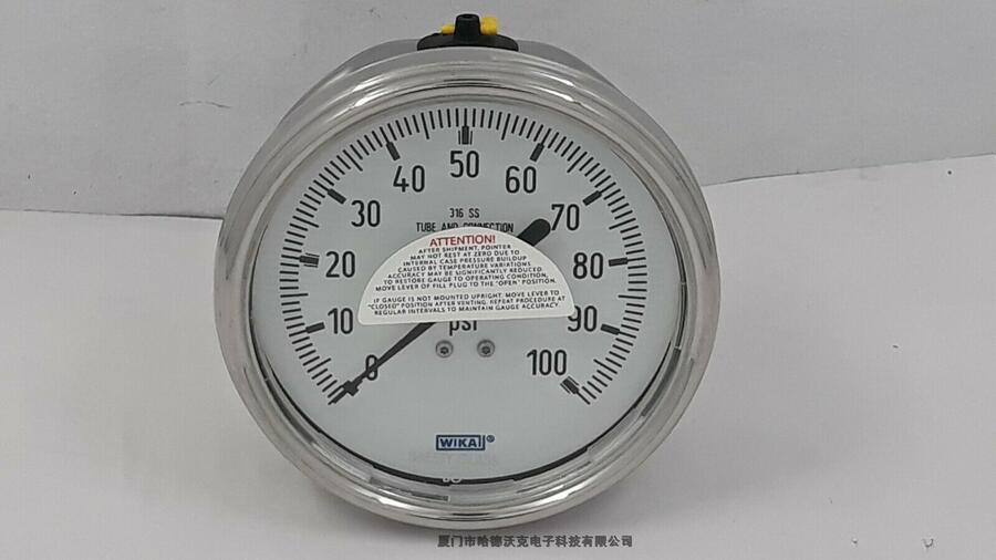 Wika威卡111.11 波登管壓力表，銅合金材質(zhì)