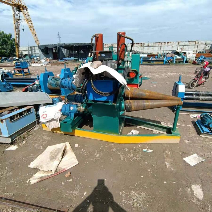 液壓鋁板錐型滾圓機(jī)鋁板1.1米小型錐型卷圓機(jī)