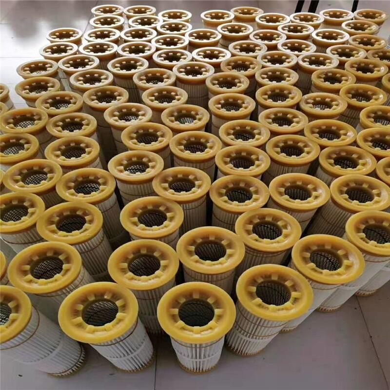 恒諾廠家直銷325*1.4米高除塵濾芯 聚酯除塵濾筒