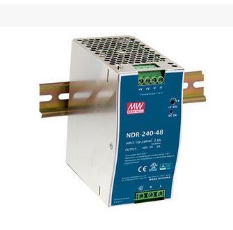 臺灣明緯導軌開關電源NDR-240-24