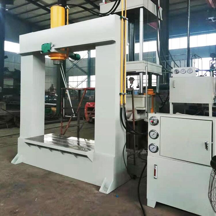 200噸雙柱液壓機鋼板校正油壓機