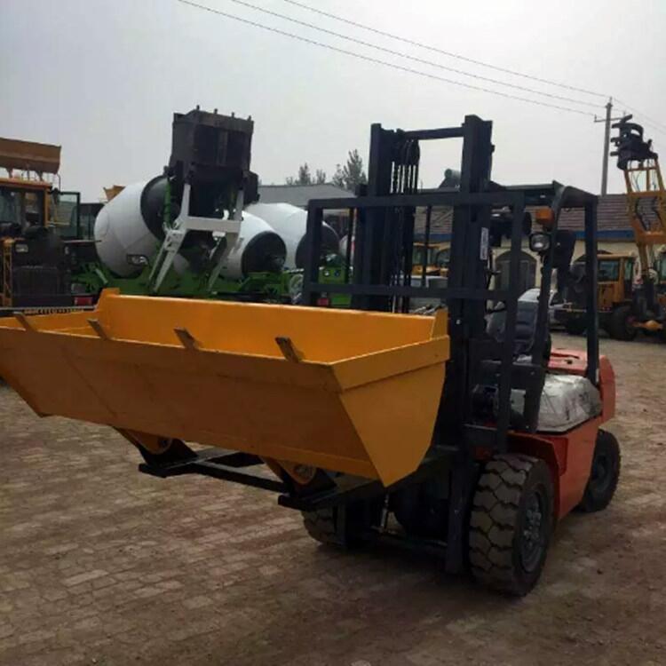 四驅(qū)越野叉車 鏟斗一車兩用