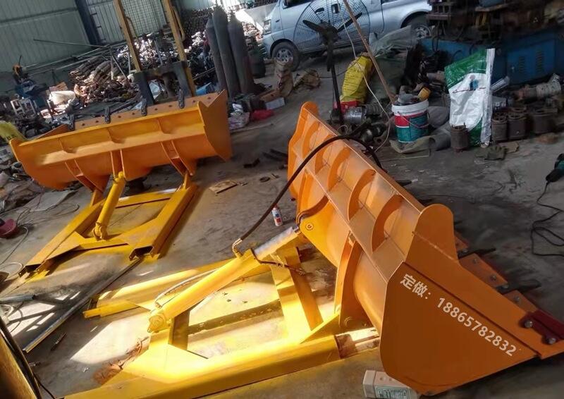 臺灣龍工叉車加鏟斗叉車加吊臂操作方便