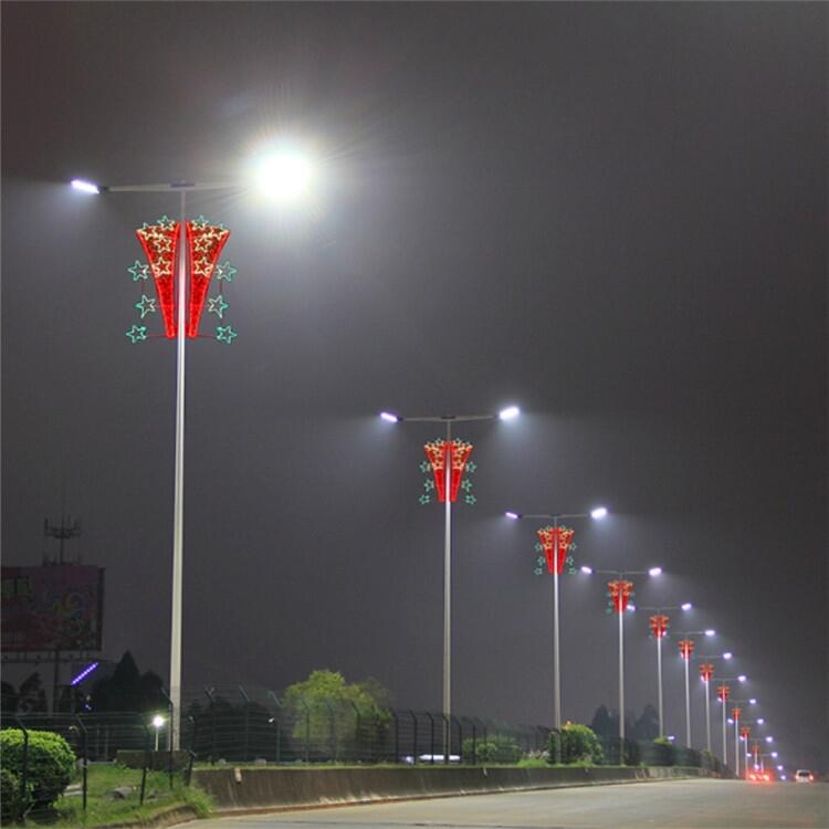 鳳舞九天燈桿  LED燈帶造型燈   街道美化燈