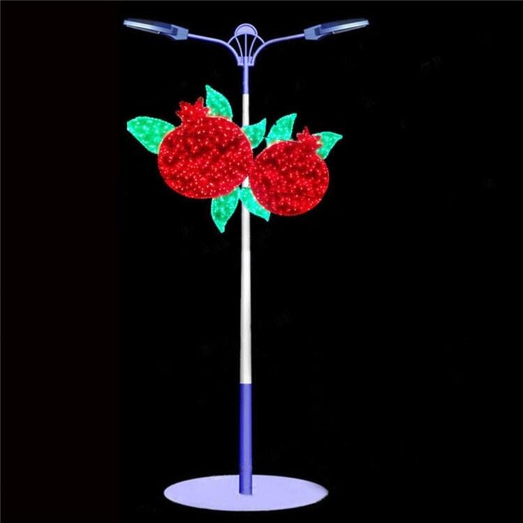 喜盈門燈籠燈桿  動(dòng)物圖案燈   亞克力中國結(jié)