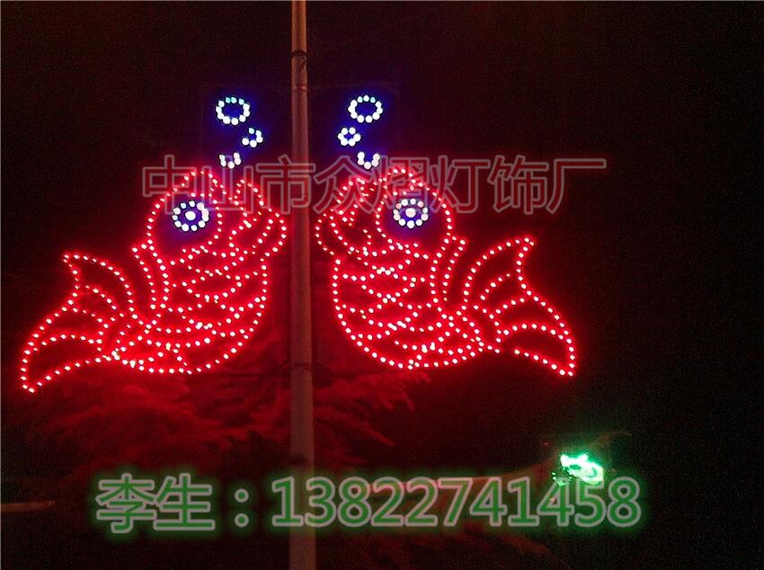 LED造型燈、造型牡丹花燈、春節(jié)裝飾亮化燈