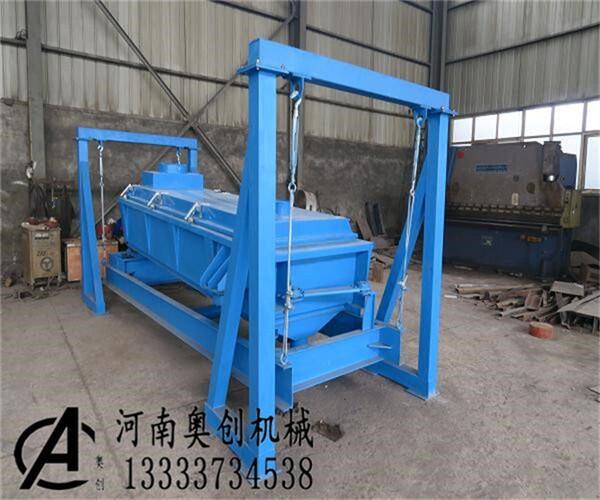 奧創(chuàng)廠家專業(yè)生產(chǎn)純堿用方形搖擺篩分機(jī)振動篩設(shè)備