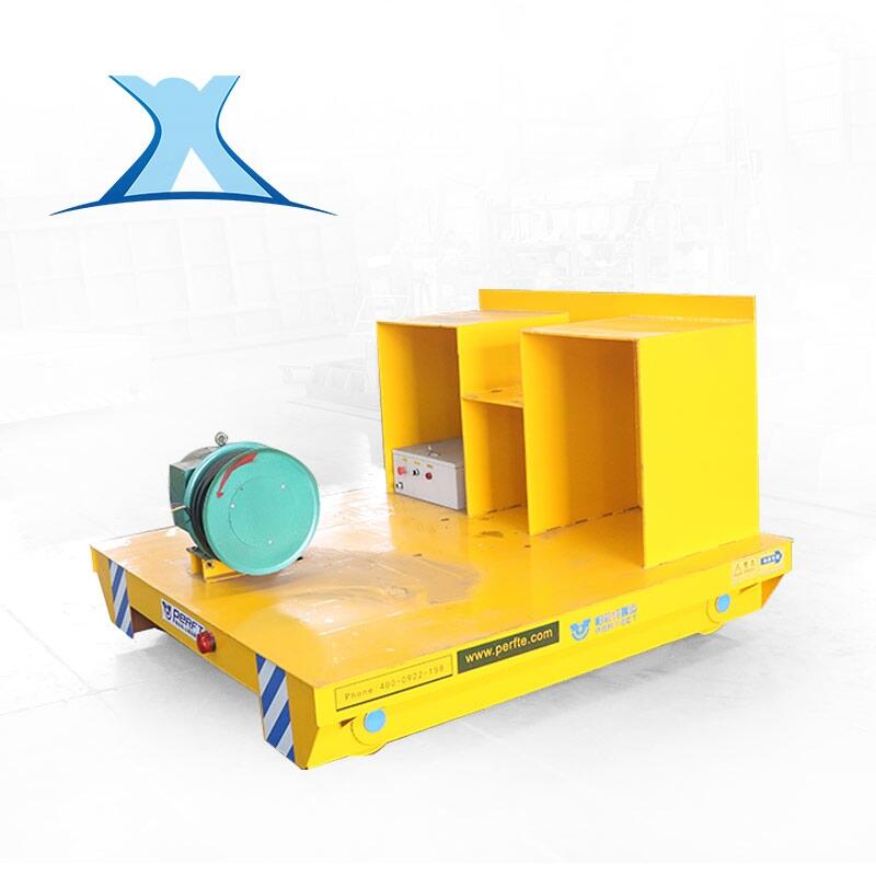 建筑工地機(jī)械設(shè)備運(yùn)輸搬運(yùn)電動(dòng)平板車KPJ-30T電纜卷筒供電地軌車