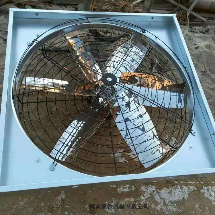 牛舍風(fēng)機(jī)  噪音低風(fēng)量大牛舍風(fēng)機(jī)安裝圖